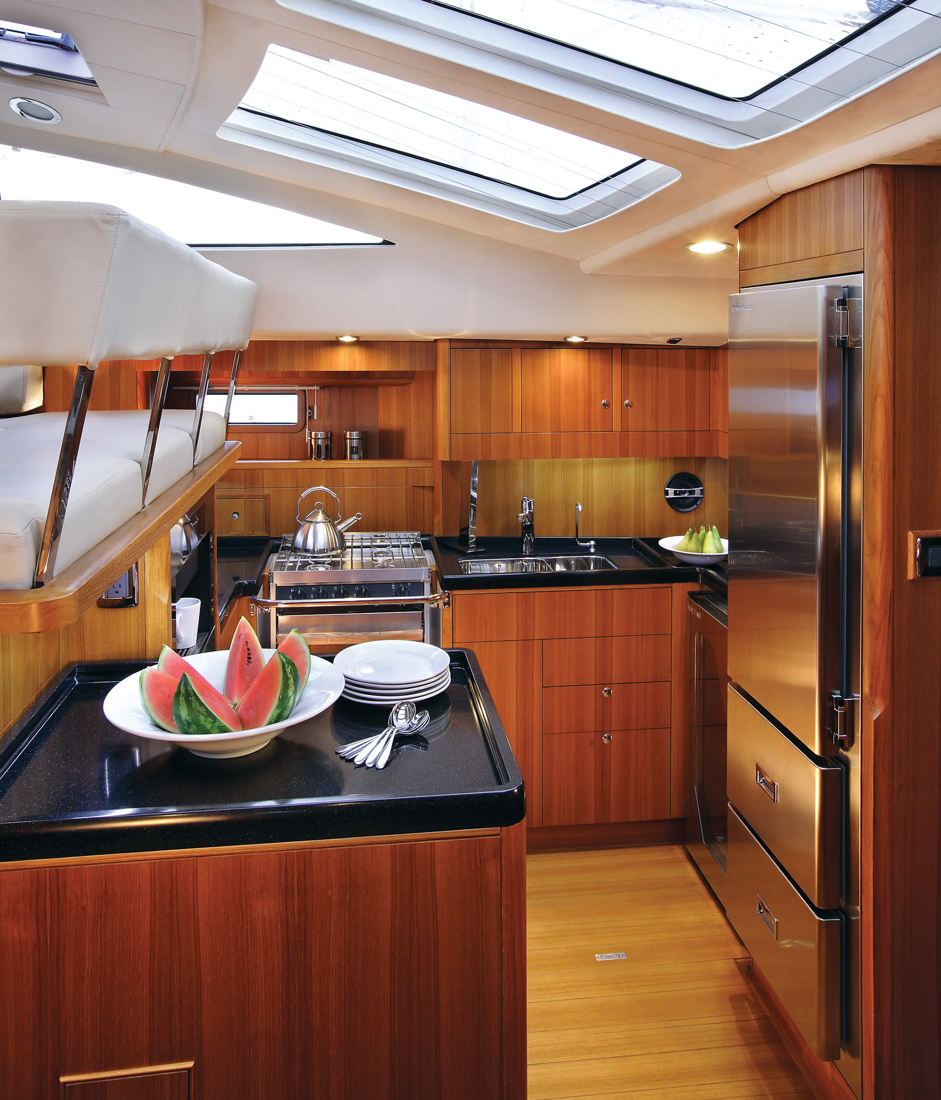 refrigerator for a yacht