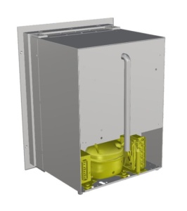 12 volt fridge integral compressor at base