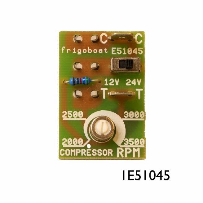 Frigomatic speed regulator for Danfoss BD35 BD50 compressors using either 12/24V or 12/24V110-240V controller