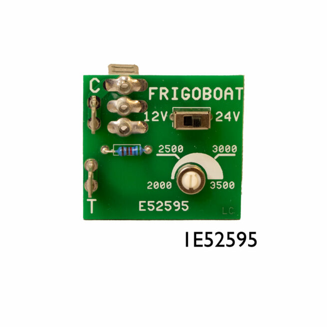Frigomatic speed regulator for Danfoss BD35 BD50 compressors using either 12/24V or 12/24V110-240V controller-DIMS
